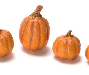 BROWN PUMPKINS/SET/4