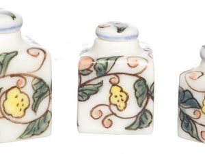 HANDPAINTED SQ.CANISTER/3