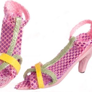 HI HEELS/PINK & GREEN