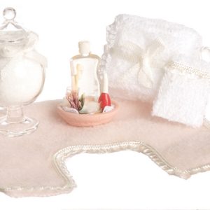 BATHROOM ACCESSORIES/PINK