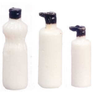 ASST. BOTTLES/4/PCS/WHITE