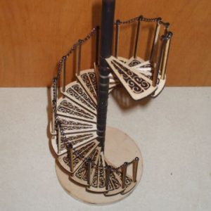1/2in.SPIRAL STAIRCASE