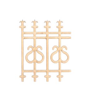 LASER FENCE RAIL/4pcs