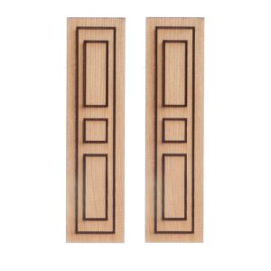 SQUARE CENTER SHUTERS/1pr