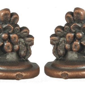 BOOKENDS/ANTIQUE BRONZE
