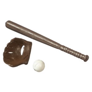 METAL BASEBALL SET/3