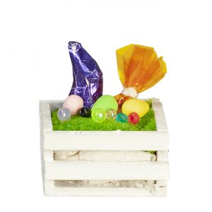 EASTER CRATE/WHITE