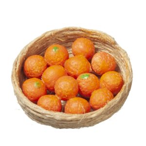 ORANGES IN BASKET^