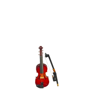 VIOLIN IN CASE/2.75in
