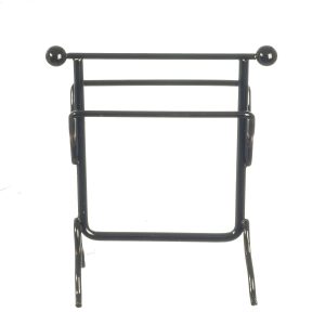 TOWEL RACK/BLACK