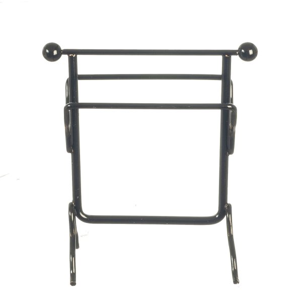 TOWEL RACK/BLACK