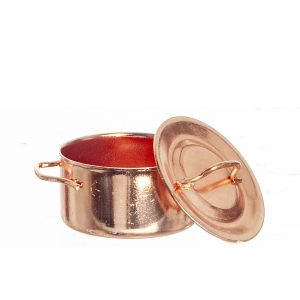LARGE COPPER POT/LID