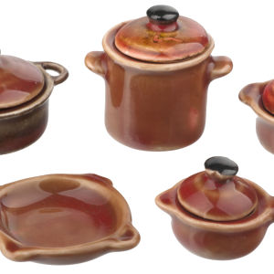 RUSTIC COOKWARE/SET/9