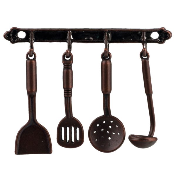 KITCHEN RACK W/UTENSILS