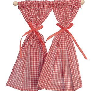 CURTAINS/RED