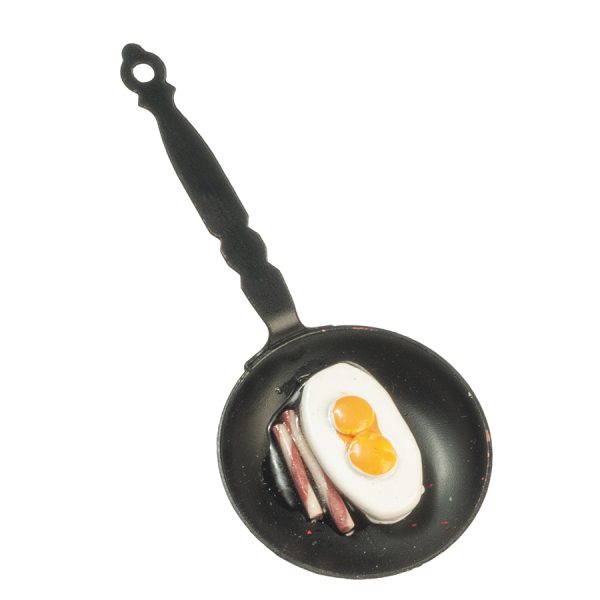 FRYING PAN OF EGGS/BACON