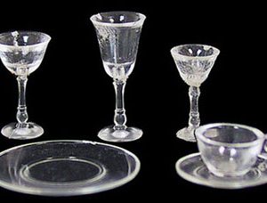 4-PLACE SETTINGS/STEMWARE