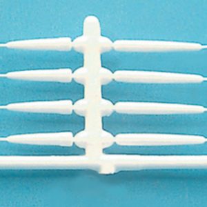 WHITE CANDLES/8pcs