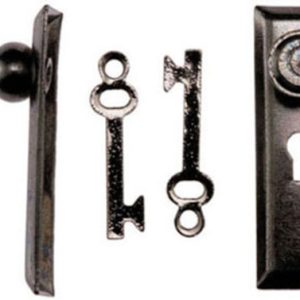 DOOR KNOB W/KEY PLATE/2