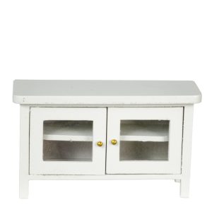 T.V. STAND/WHITE