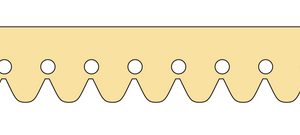 PICKET TRIM/5/8 x 24