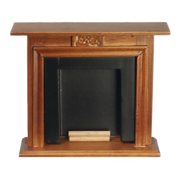 FIREPLACE/WALNUT