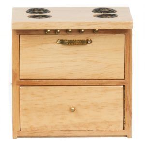 MODERN KITCHEN STOVE/OAK