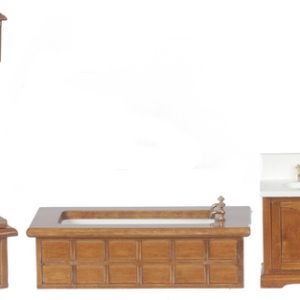 3pc VICT.BATH/WALNUT/CB