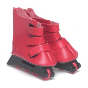 ROLLER BLADES/BL/18inDOLL