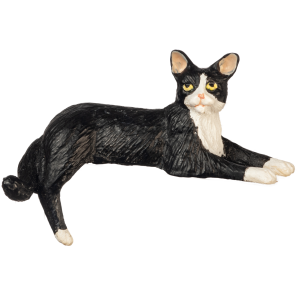 CAT BACK LEG DOWN/BL/WHT