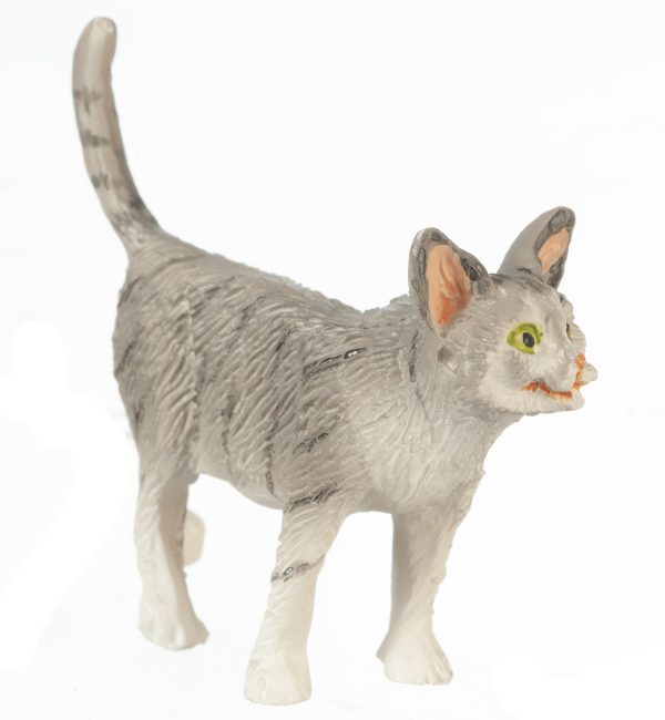 STANDING CAT/GRAY