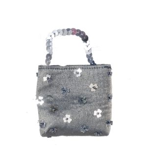 PEWTER SPARKLE PURSE