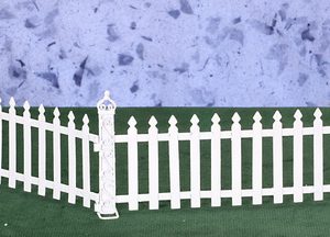 WHITE PICKET FENCE/6pc