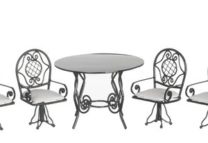 ROUND TABLE SET/5/BLCK/CB