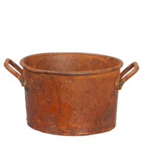 ROUND WASHTUB/RUST