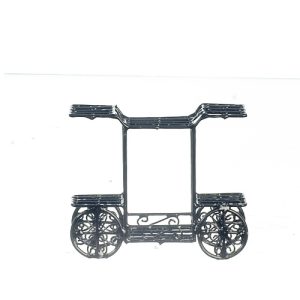 SMALL SERVING CART/BLACK