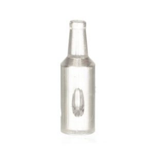 BEER BOTTLE/CLEAR/12