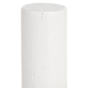 OATMEAL BOX/WOOD/WHITE/12