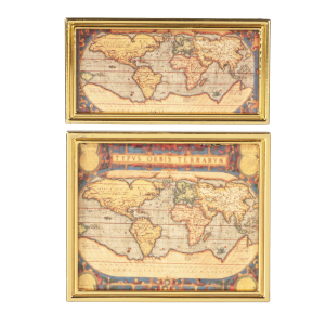ANCIENT MAPS/GOLD METAL