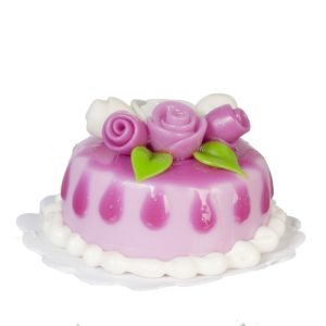 PINK FROSTED CAKE
