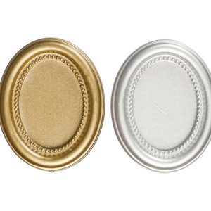 OVAL FRAMES W/GLASS/G/S/2