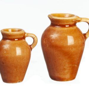 DARK COLORED JARS/SET/2