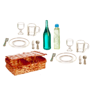 PICNIC BASKET W/ACC.