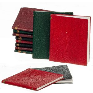BOOKS SET/12/GOLD GRAINED