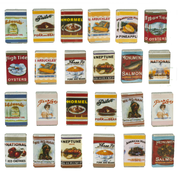 SQ.OLD-FASH.GROC.TINS/24