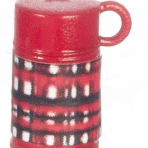 THERMOS/RED PLAID