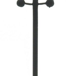 BLACK YARD LAMP/12V