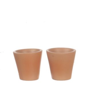 RESIN SMALL CLAY POTS/2