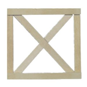 CROSSBUCK FENCE GATE/2pcs