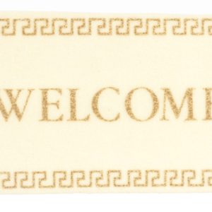 WELCOME MAT/IVORY